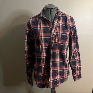 Proper Cloth Mens Button Down Flannel Plaid